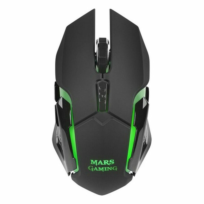 Mouse Gaming cu LED Mars Gaming MMW 3200 dpi Negru