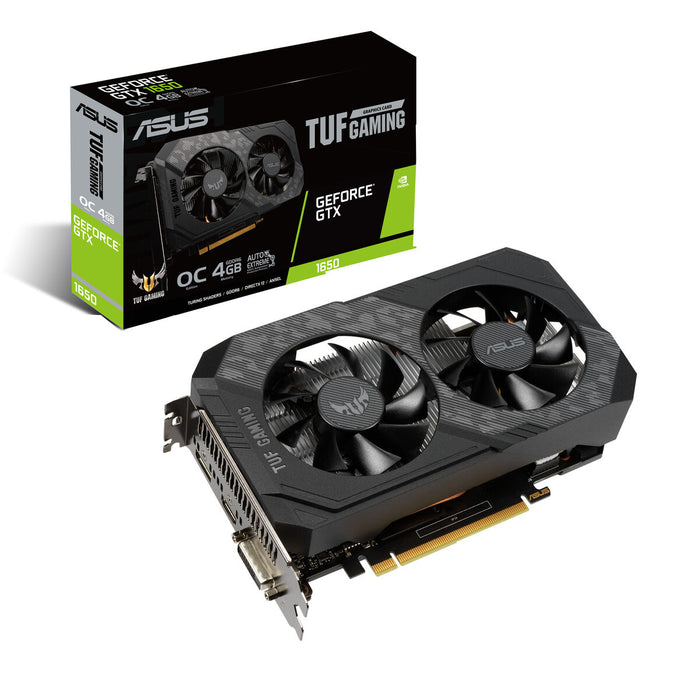 Placă Grafică Asus TUF-GTX1650-O4GD6-GAMING 4 GB GDDR6 4 GB GDDR6 GeForce GTX 1650