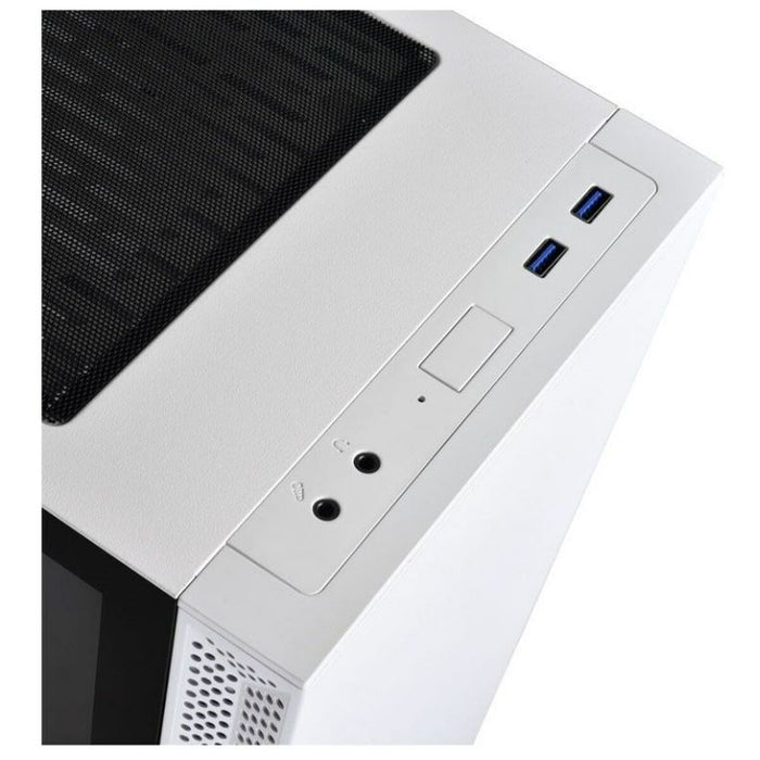 Unitate Semi-tower ATX Lian-Li LANCOOL 205 WHITE Alb Negru