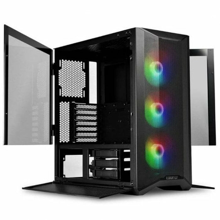 Unitate Semi-tower ATX Lian-Li LANCOOL II MESH C RGB BLACK Negru