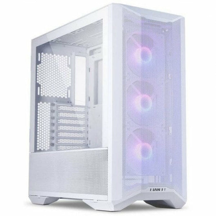 Unitate Semi-tower ATX Lian-Li LANCOOL II MESH C RGB SNOW Alb Negru Snow white