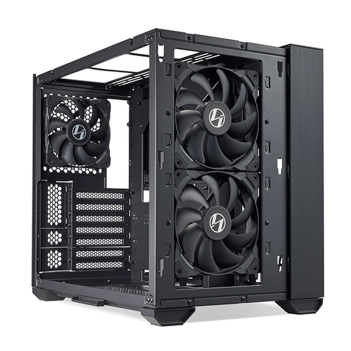 Unitate Semi-tower ATX Lian-Li O11 AIR MINI BLACK Negru