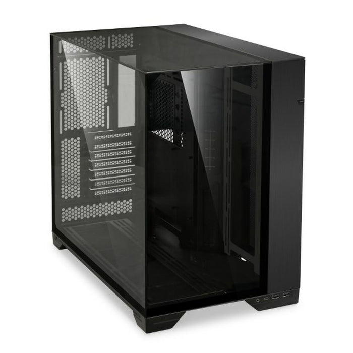 Unitate Semi-tower ATX Lian-Li Alb Negru