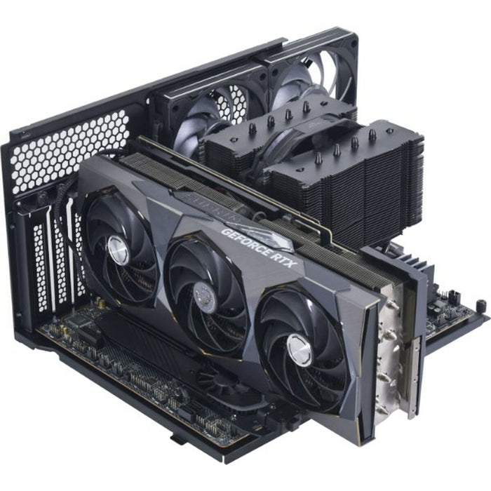 Unitate Semi-tower ATX Lian-Li Alb Negru