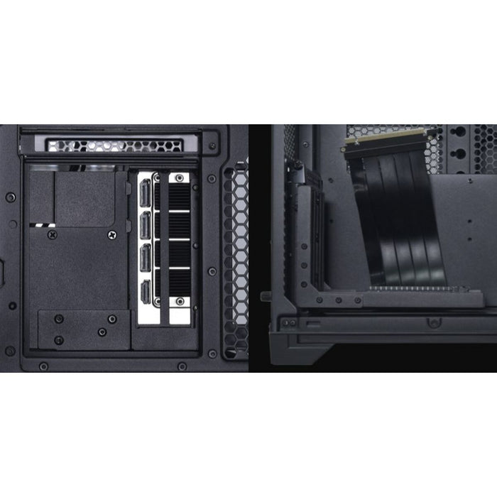 Unitate Semi-tower ATX Lian-Li Alb Negru