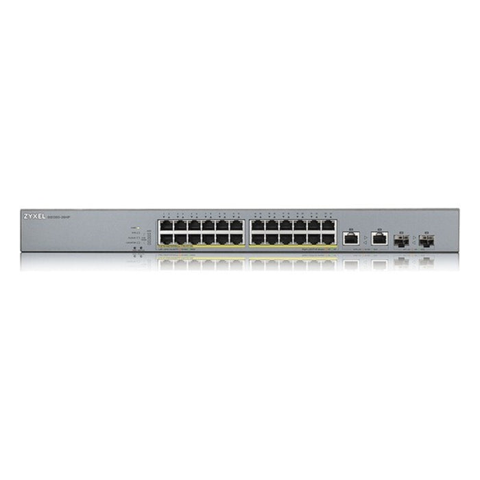 Switch ZyXEL GS1350-26HP-EU0101F 24 Gb 375W 26 Porturi Gri
