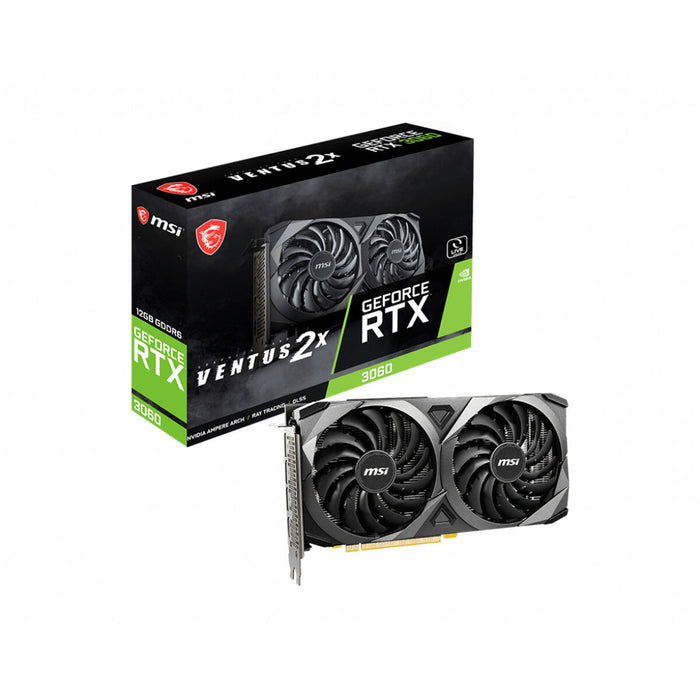 Placă Grafică MSI GeForce RTX 3060 VENTUS 2X 12G GeForce RTX 3060 12 GB GDDR6