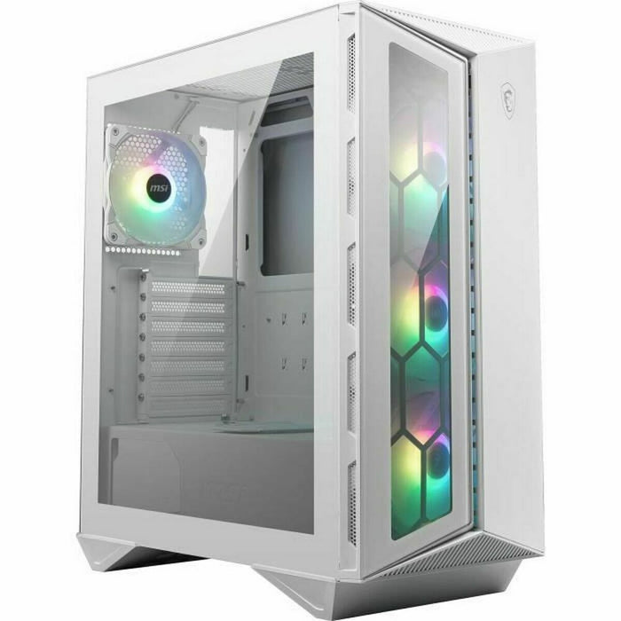 Unitate Semi-tower ATX MSI CAS MPG GUNGNIR 110R WHITE Alb RGB Negru