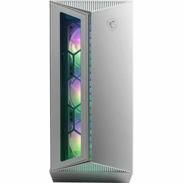 Unitate Semi-tower ATX MSI CAS MPG GUNGNIR 110R WHITE Alb RGB Negru