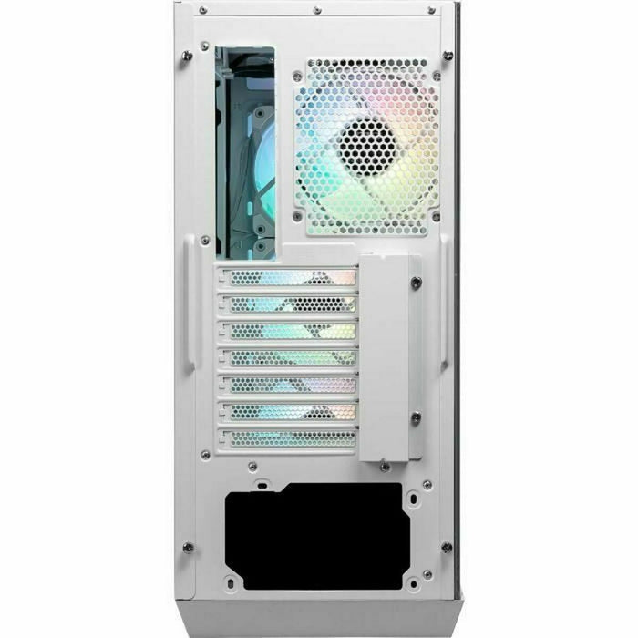 Unitate Semi-tower ATX MSI CAS MPG GUNGNIR 110R WHITE Alb RGB Negru