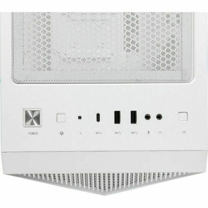 Unitate Semi-tower ATX MSI CAS MPG GUNGNIR 110R WHITE Alb RGB Negru