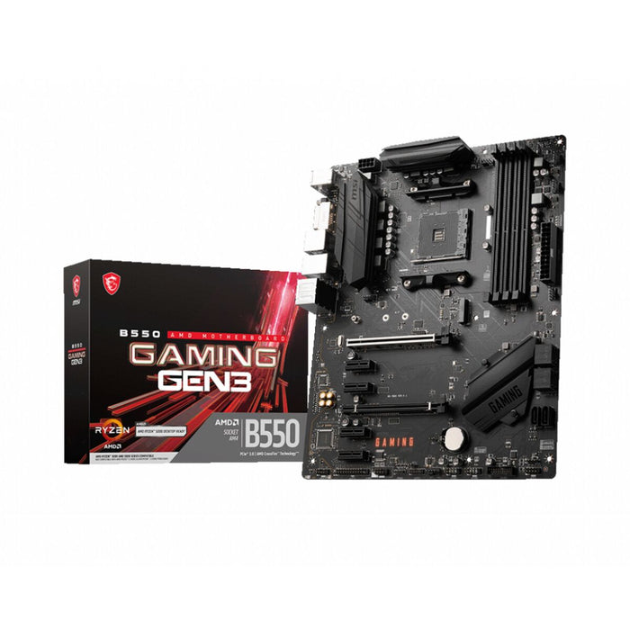 Placă de Bază MSI AMD AM4 AMD B550 AMD