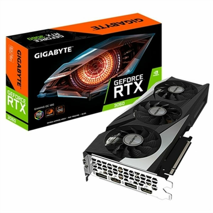 Placă Grafică Gigabyte GV-N3060GAMING GeForce RTX 3060 GDDR6 12 GB
