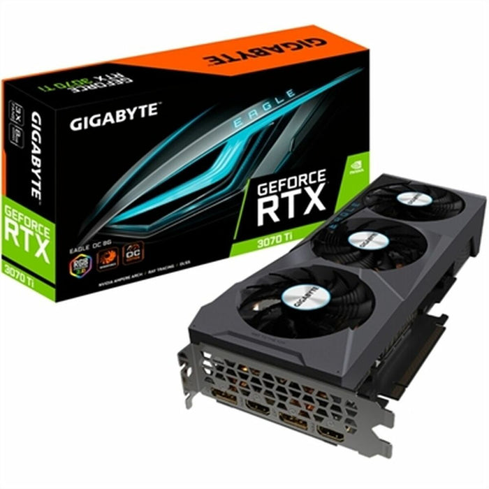 Placă Grafică Gigabyte GV-N307TEAGLE OC-8GD 8 GB RAM GeForce RTX 3070 Ti