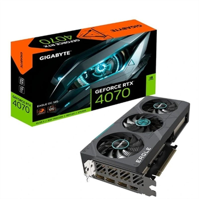 Placă Grafică Gigabyte GV-N4070EAGLE OC-12GD GEFORCE RTX 4070 12 GB GDDR6X
