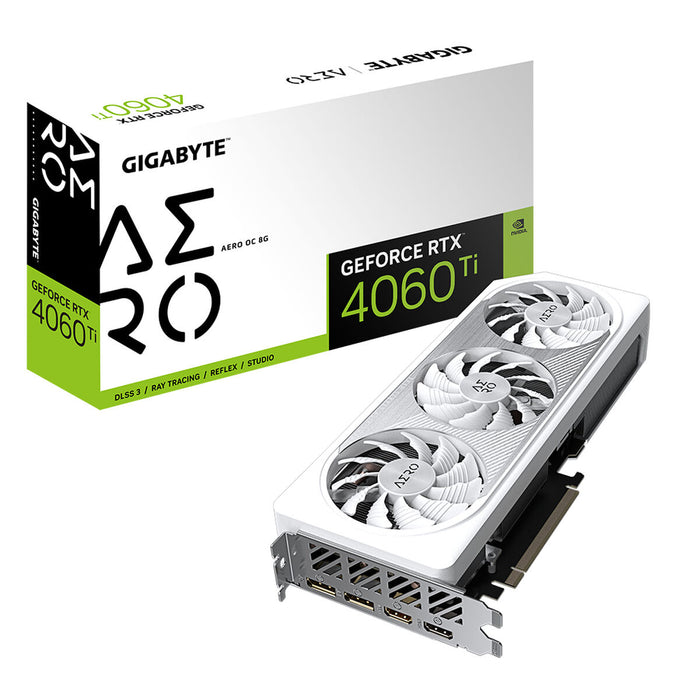 Placă Grafică Gigabyte GeForce RTX 4060 Ti AERO OC 8G 8 GB GDDR6