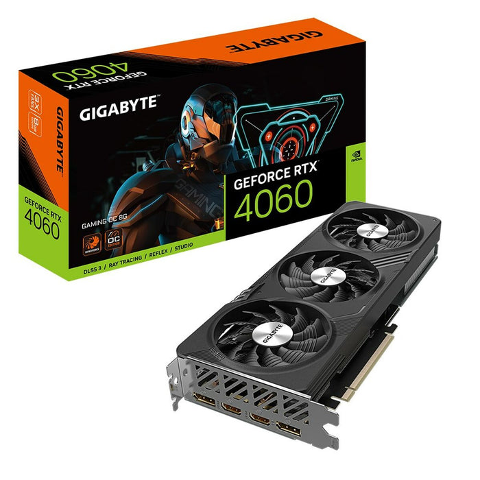 Placă Grafică Gigabyte GeForce RTX­­ 4060 GAMING NVIDIA Geforce RTX 4060 8 GB