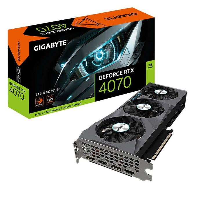 Placă Grafică Gigabyte GV-N4070EAGLE OCV2-12GD GEFORCE RTX 4070 GDDR6X 12 GB
