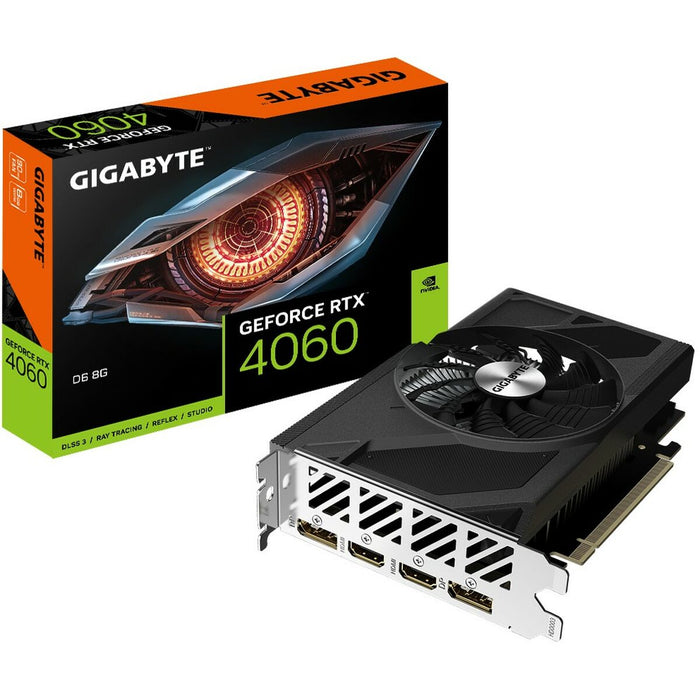 Placă Grafică Gigabyte RTX 4060 D6 Geforce RTX 4060 8 GB GDDR6
