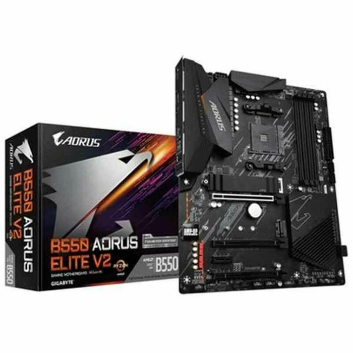 Placă de Bază Gigabyte B550 AORUS ELITE V2 ATX AM4 AMD AM4 AMD AMD B550