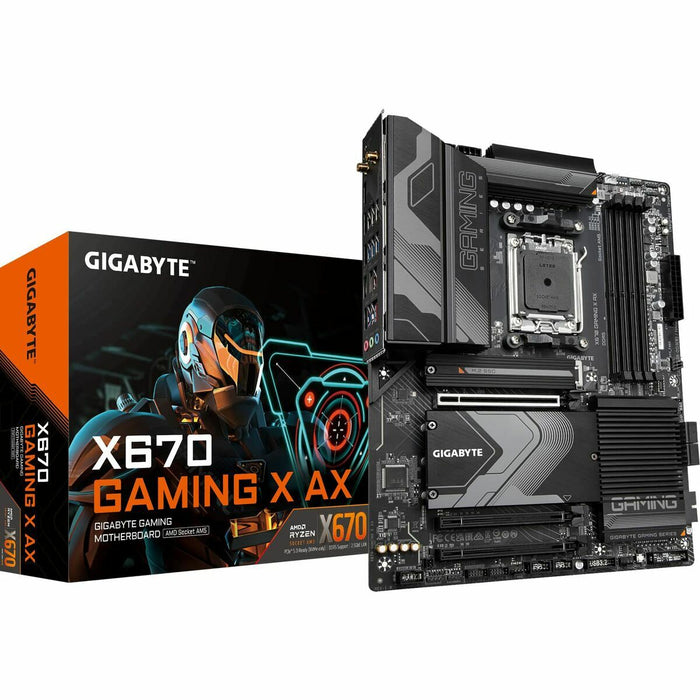 Placă de Bază Gaming Gigabyte X670 GAMING X AX Intel Wi-Fi 6 AMD AM5