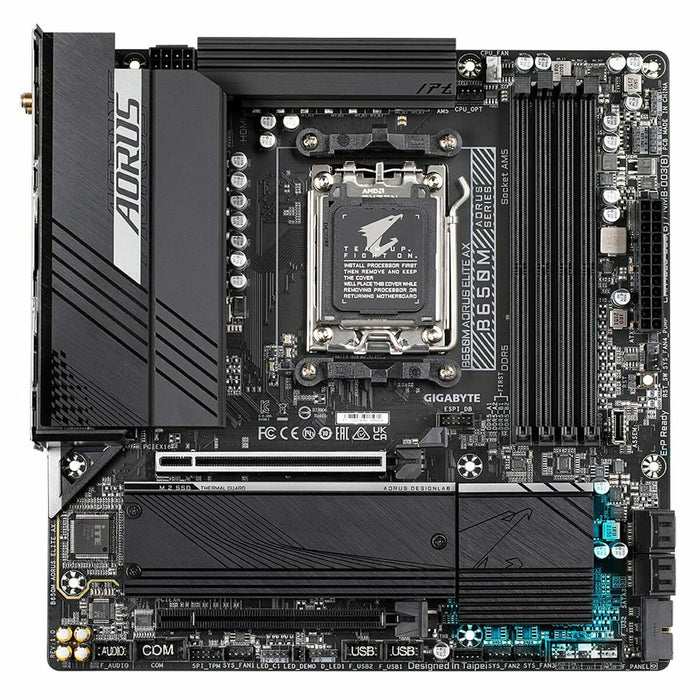 Placă de Bază Gigabyte B650M AORUS ELITE AX Intel Wi-Fi 6 AMD AM5
