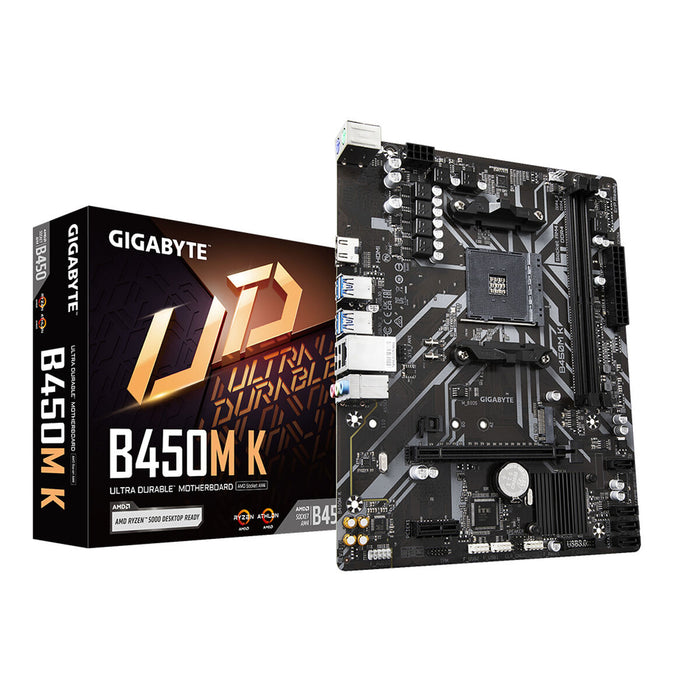 Placă de Bază Gigabyte B450M K (rev. 1.0)