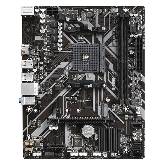 Placă de Bază Gigabyte B450M K (rev. 1.0)