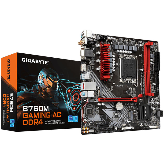 Placă de Bază Gigabyte B760M GAMING AC LGA 1700