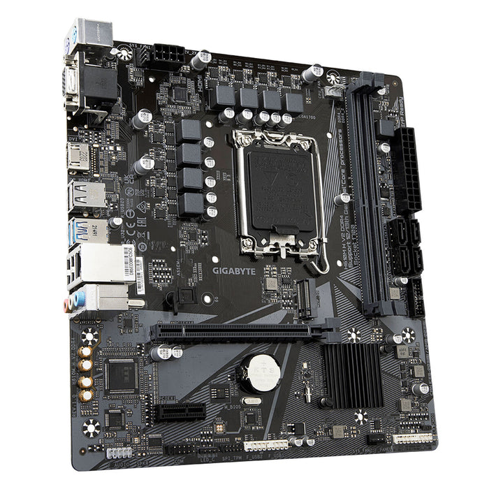 Placă de Bază Gigabyte H610M H V2 DDR4 LGA 1700 Intel H610