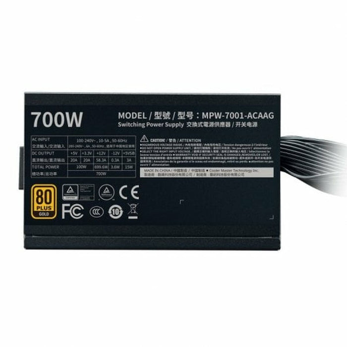 Sursă de Alimentare Cooler Master G700 700 W 80 Plus Gold