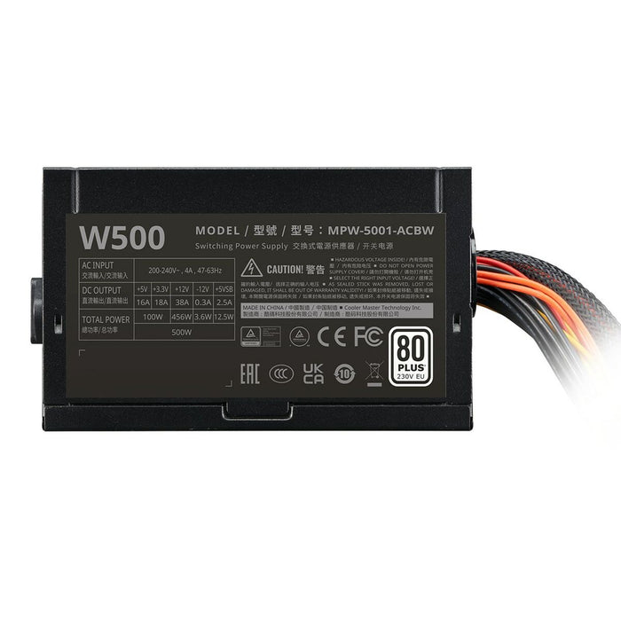 Sursă de Alimentare Cooler Master MPW-5001-ACBW-BEU 500 W TÜV CE FCC Cablare ATX