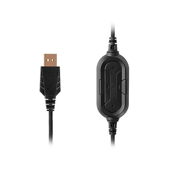 Căști cu Microfon Real-El GDX-7780 Negru