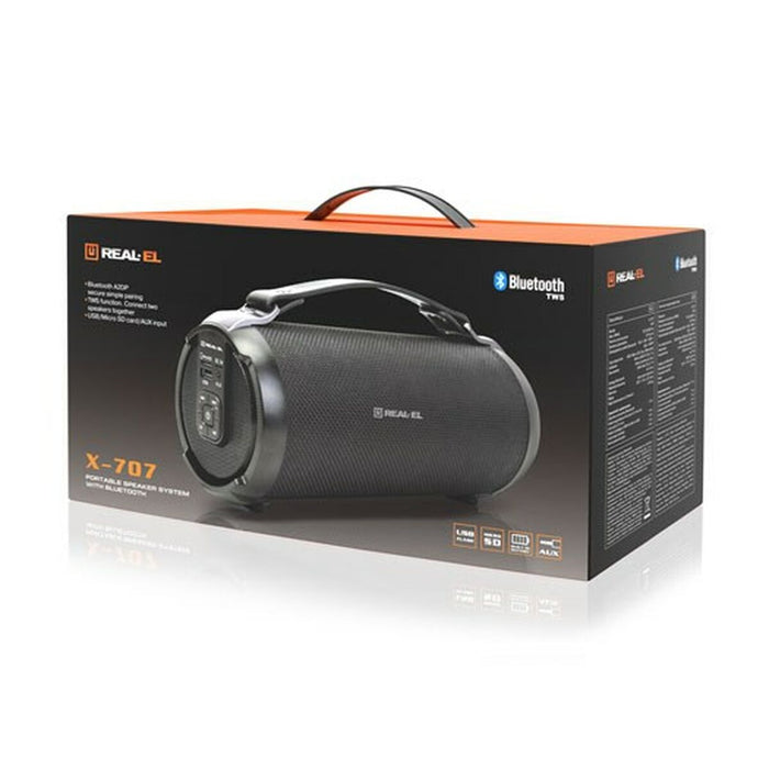 Difuzor Bluetooth Real-El EL121600009 Negru 8 W