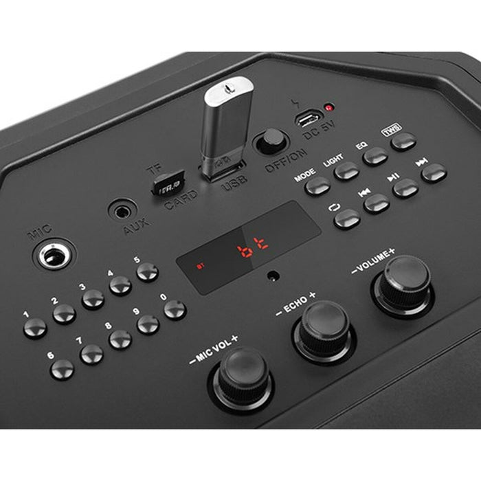 Difuzor Bluetooth Real-El REAL-EL X-771 Negru Multicolor