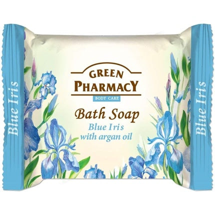 Săpun de baie Green Pharmacy cu Iriși Albastri și Ulei de Argan, 100g