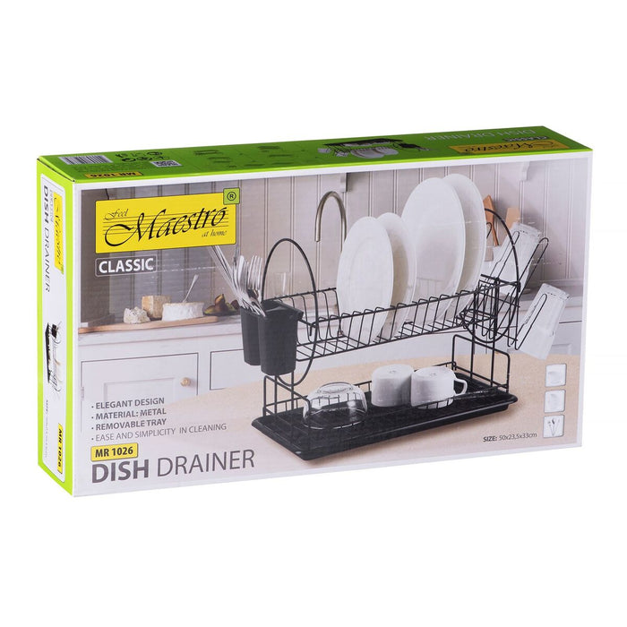 Drenor Feel Maestro MR-1026 23,5 x 50 cm Negru Metal