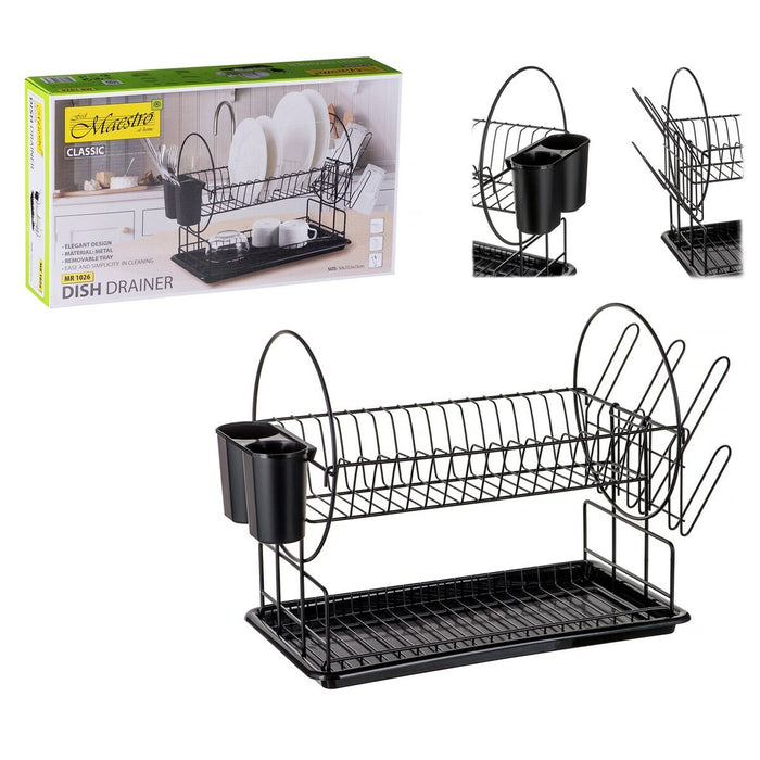 Drenor Feel Maestro MR-1026 23,5 x 50 cm Negru Metal