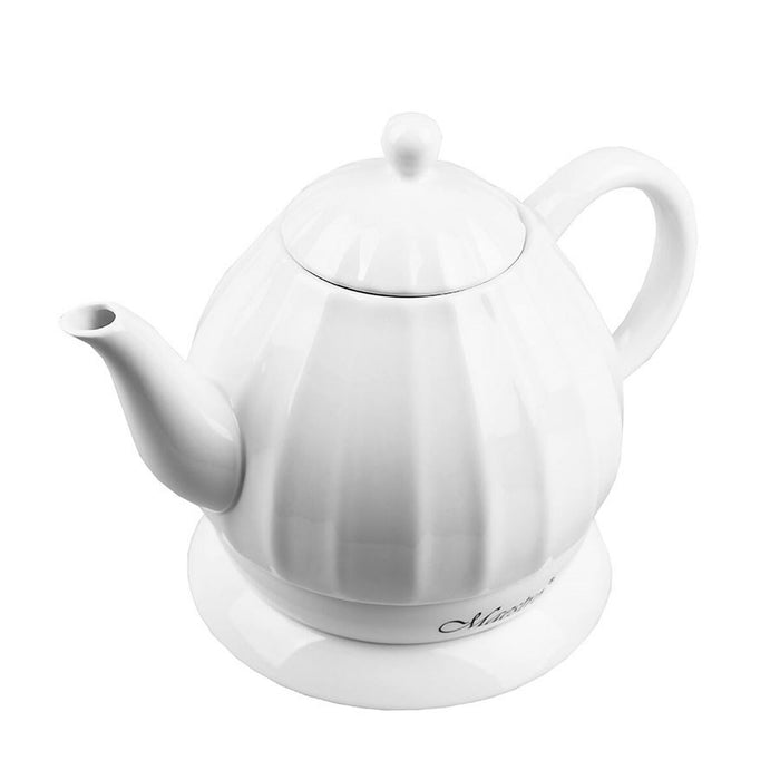 Fierbător de Apă și Ceainic Electric Feel Maestro MR-070 Alb Ceramic 1200 W 1,2 L