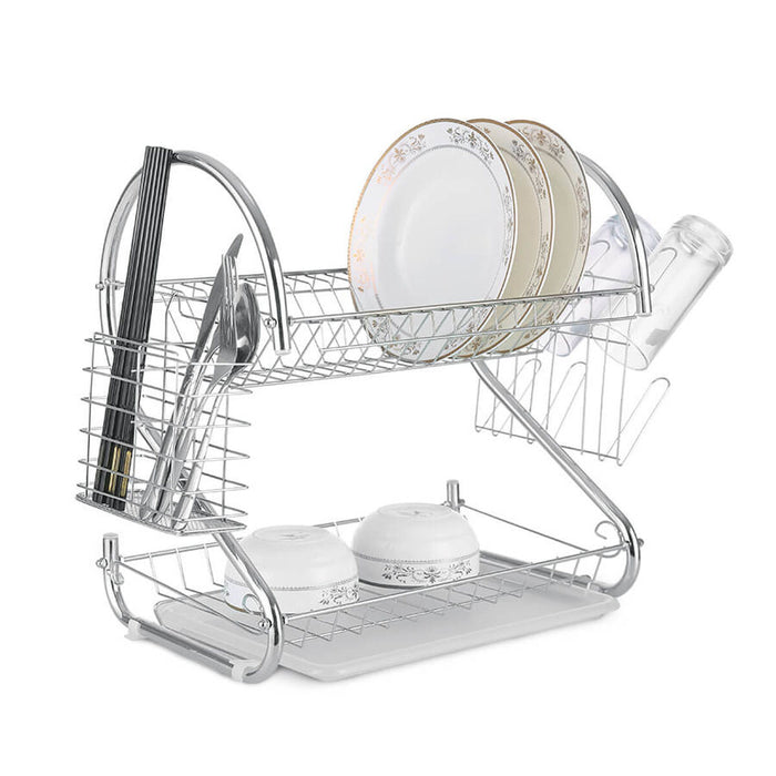 Scurgător de Vase pentru Chiuvetă Feel Maestro MR-1025-53 Argintiu Oțel inoxidabil Plastic