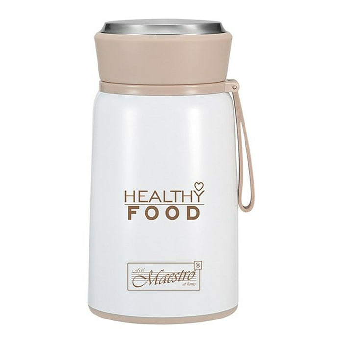 Termos Feel Maestro Alb Oțel inoxidabil Plastic 800 ml