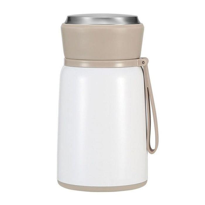 Termos Feel Maestro Alb Oțel inoxidabil Plastic 800 ml
