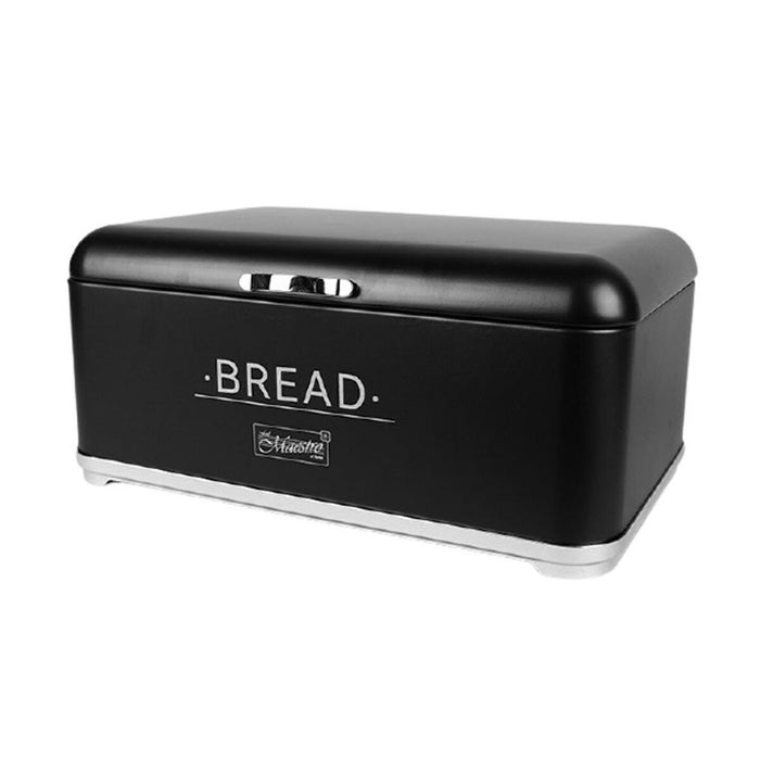 Coș pentru pâine Feel Maestro MR-1677-AR Alb/Negru Oțel inoxidabil 34,5 x 16,5 x 25 cm