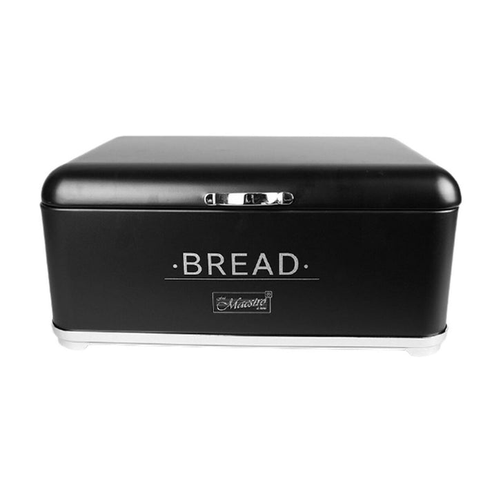 Coș pentru pâine Feel Maestro MR-1677-AR Alb/Negru Oțel inoxidabil 34,5 x 16,5 x 25 cm