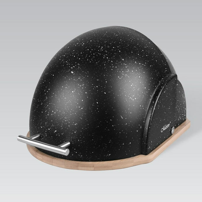 Coș pentru pâine Feel Maestro MR-1678G Negru Argintiu Lemn Plastic