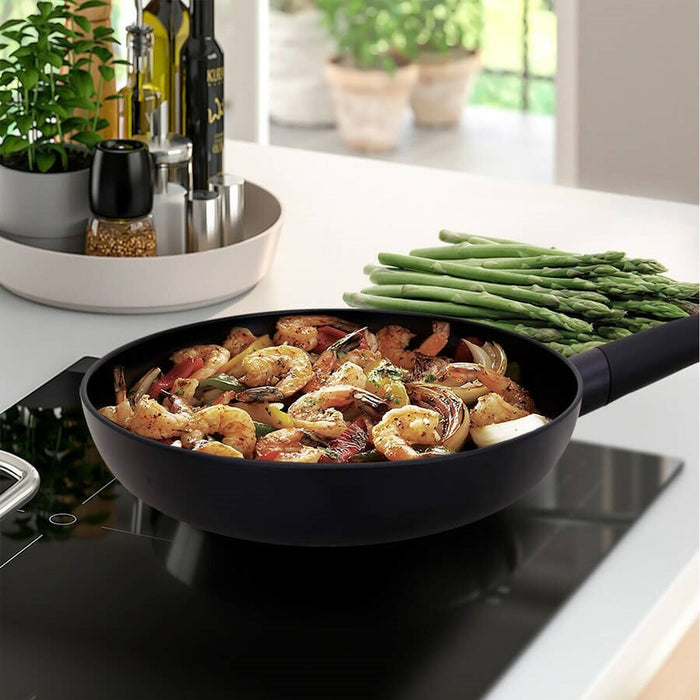 Tigaie Wok Feel Maestro MR-1217-28 Negru Aluminiu Ø 28 cm