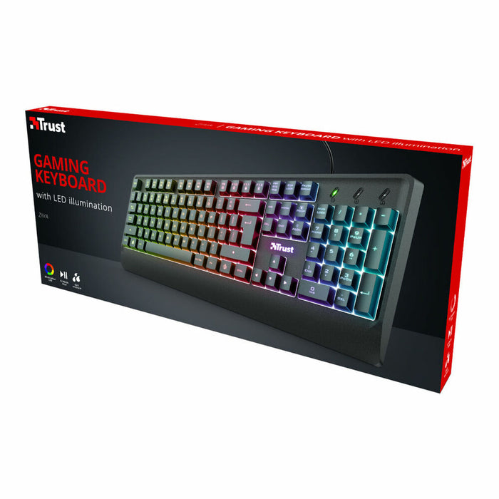 Tastatură Gaming Trust ZIVA QWERTY