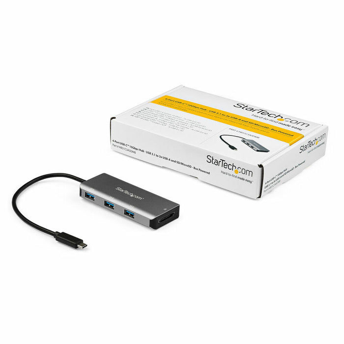 Hub USB 3 Porturi Startech HB31C3ASDMB          Argintiu
