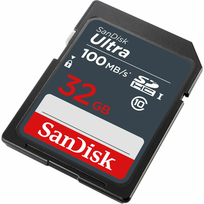 Card de Memorie SD SanDisk Ultra SDHC Mem Card 100MB/s Albastru Negru 32 GB