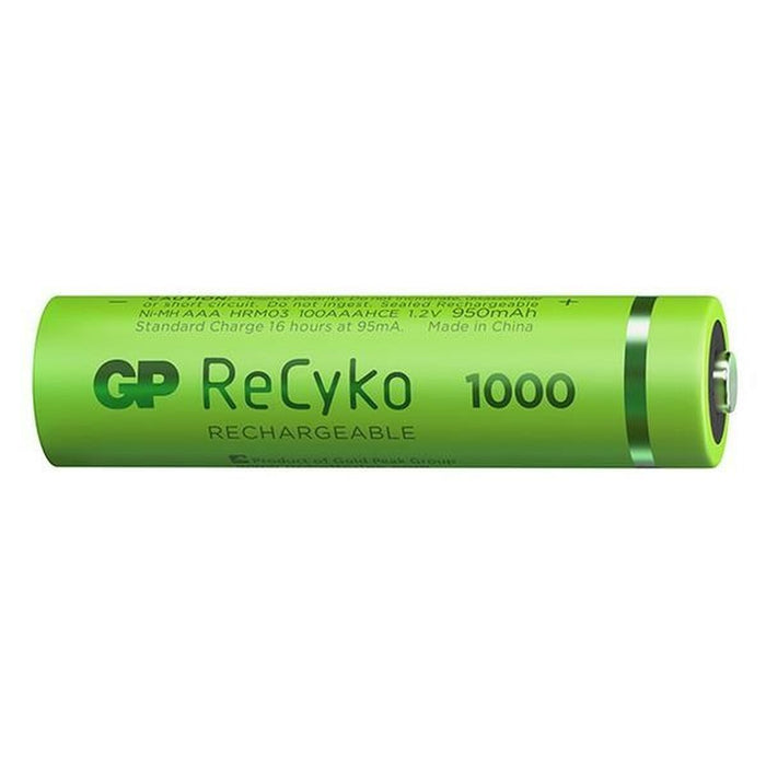 Baterii Reîncărcabile GP ReCyko 1000 Series R03 950 mAh 1,2 V AAA